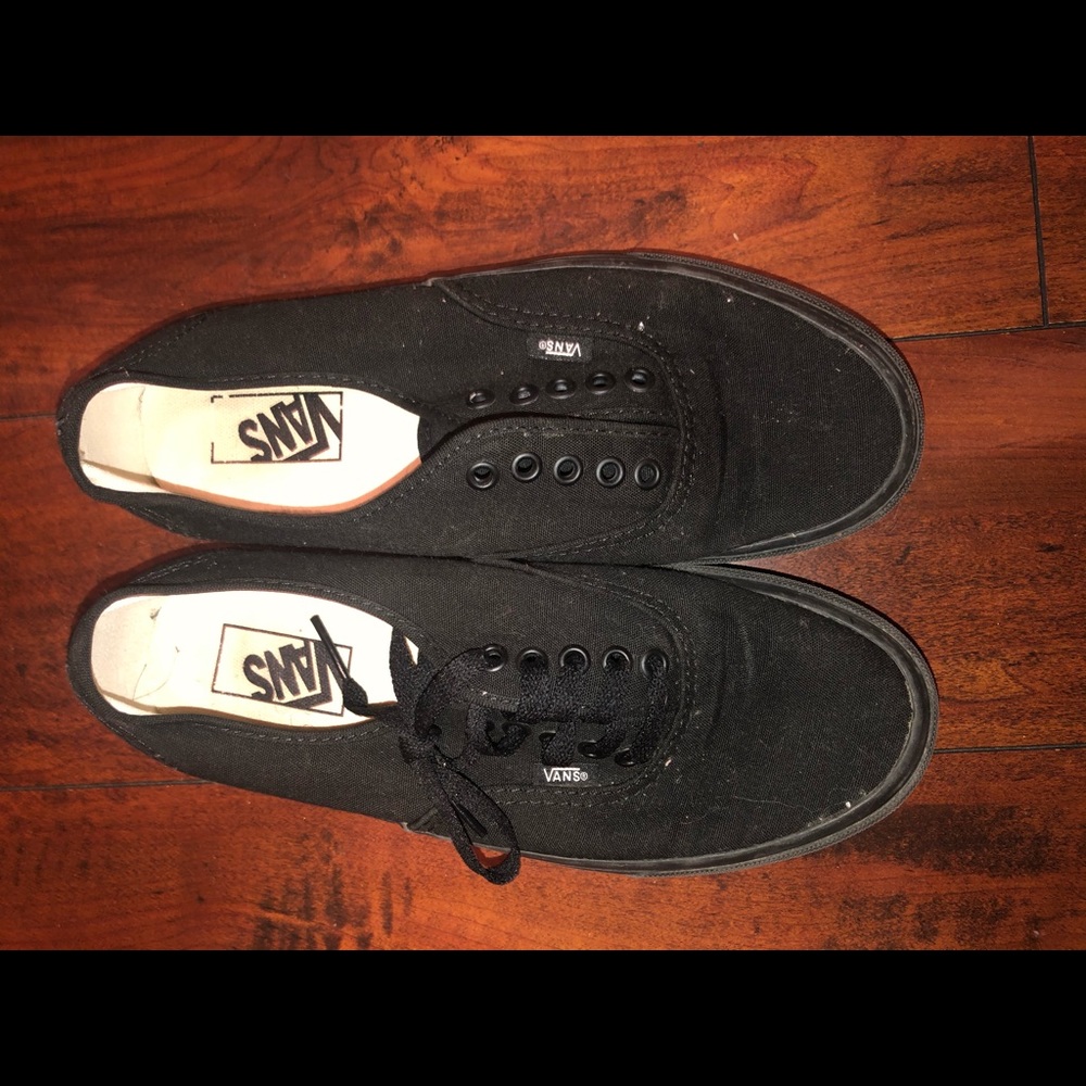 Black Vans